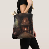 不気味な隔離 トートバッグ (クローズアップ)