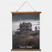 不気味な隔離 吊り下げ型タペストリー (正面)