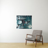 不気味な雪だるま タペストリー (インサイチュ(横))