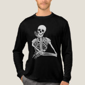 不気味な雰囲気のハロウィンTシャツ メンズ トライブレンドTシャツ (正面)