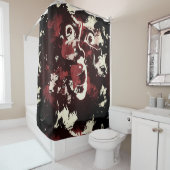 不気味な顔 シャワーカーテン (インサイチュ)