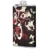 不気味な顔 フラスク (左)