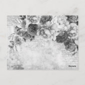 不気味な顔 ポストカード (裏面)