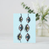 不気味な風変わりアイガーランズサーレアルアート ポストカード (スタンド正面)