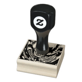 不気味な骨格のゴムスタンプ ラバースタンプ