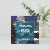 不気味な魔女とお化け屋敷のハロウィン🌙 招待状 (スタンド正面)