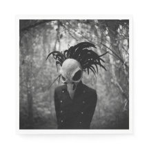 不気味な鳥スカルハロウィーン