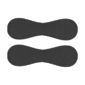 不気味な黒無地の色 野球ボール (パネル)