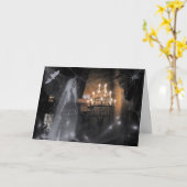 不気味な カード (黄色い花)