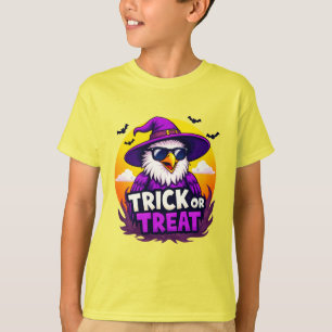 不気味な「トリックまたはトリート」ハロウィーンデザイン! Tシャツ