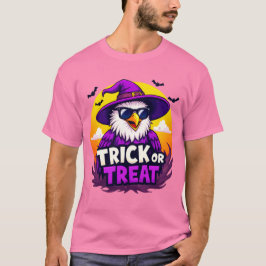 不気味な「トリックまたはトリート」ハロウィーンデザイン! Tシャツ