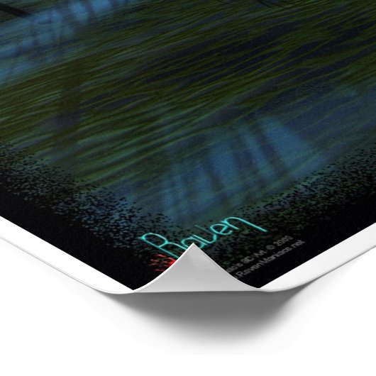 不気味な ポスター (角)