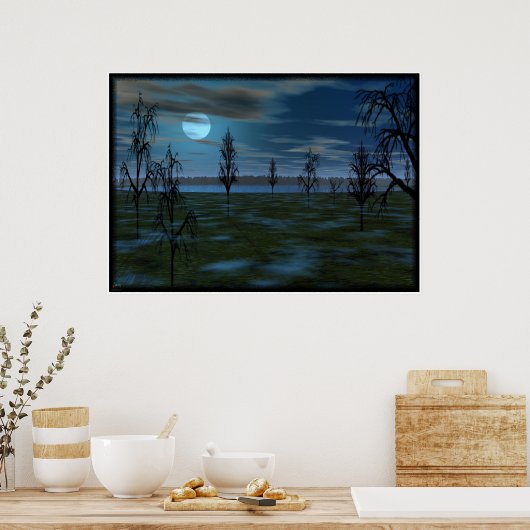 不気味な ポスター (キッチン)