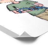 不気味な ポスター (角)