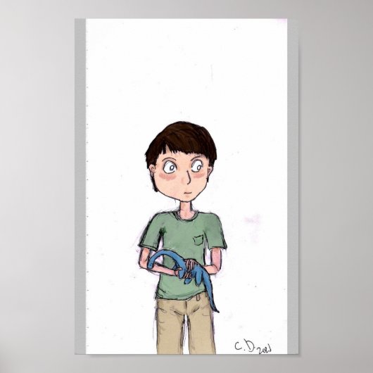 不気味な ポスター (正面)