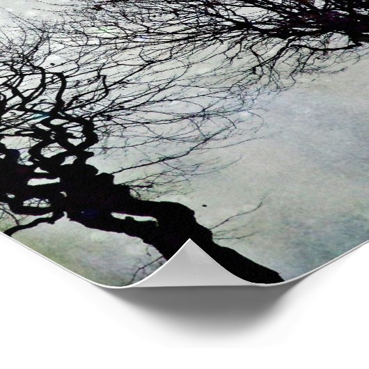 不気味な ポスター (角)