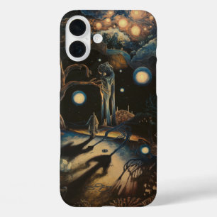 不気味な – ヴォイドの中の囁き iPhone 16 PLUSケース