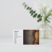 不気味な – 人形 – Matilda 名刺 (スタンド正面)