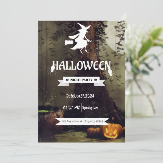 不気味な 招待状 (スタンド正面)