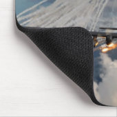 不気味なAC-130U マウスパッド (コーナー)