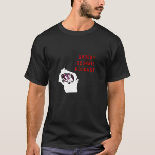 不気味なSconnieのポッドキャストの人のティー Tシャツ