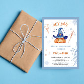 不気味にキュートなハロウィン5歳誕生日男の子の招待状 招待状