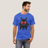 不気味に可愛い未確認生物 モスマン モンスター Tシャツ (正面フル)