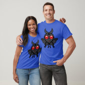 不気味に可愛い未確認生物 モスマン モンスター Tシャツ (ユニセックス)