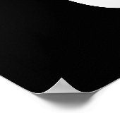 不気味に抵抗できない おもしろ幽霊ダークBG ポスター (角)