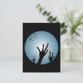 不気味エイリアンSFハンズハガキ ポストカード (スタンド正面)