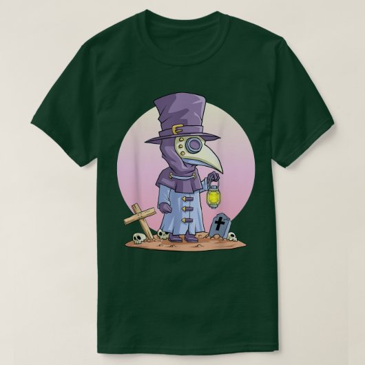 不気味カッコいいドクターアニメパステルかわいいズウェアPa Tシャツ (デザイン正面)