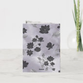 不気味カルドロンウィッチハロウィーンカード サンキューカード (裏面)