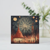 不気味カーニバル:幽霊のよく出るHallowカーニバル 招待状 (スタンド正面)