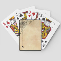 不気味クモの巣パーチメントと黒