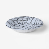 不気味クモの巣気味の悪いハローウィンパーティ ペーパーボウル (傾斜あり)