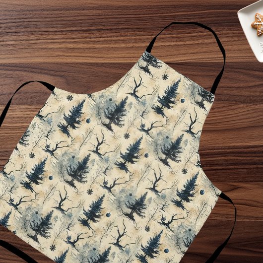 不気味クリスマスツリー エプロン