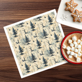 不気味クリスマスツリー スタンダードカクテルナプキン