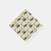 不気味クリスマスツリー スタンダードカクテルナプキン (角)