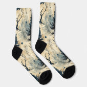 不気味クリスマスツリー ソックス (右)