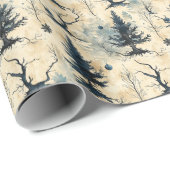 不気味クリスマスツリー ラッピングペーパー (ロールコーナー)