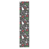 不気味クリスマス怖いゴシックをテーマにした休日 ショートテーブルランナー (正面)