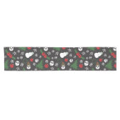 不気味クリスマス怖いゴシックをテーマにした休日 ショートテーブルランナー (横)