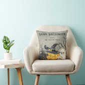 不気味コスチュームとカクテルハロウィーン クッション (椅子)