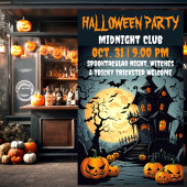 不気味ゴシックマンショ幽霊のよく出るンハウスハロウィーン 横断幕