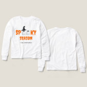 不気味シーズン – かわいいハロウィーンの衣装 (デザイン 正面＆背面)