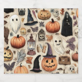 不気味シーズン – ハロウィンビアラベル ビールラベル (シングルラベル)