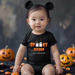 不気味シーズン – ハロウィーンの最初の衣装 ベビーボディスーツ