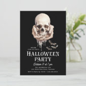 不気味スカルイン・ハンズハローウィンパーティ 招待状 (スタンド正面)