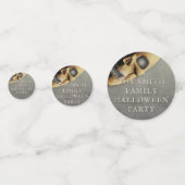 不気味スカルハローウィンパーティ表紙吹雪 コンフェッティ (正面)