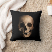不気味スカル クッション (ブランケット)